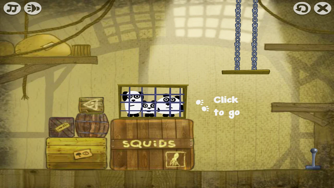 3 Pandas Journey Begin screenshot